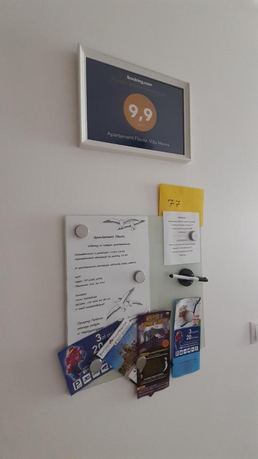 Apartament Flauta, Villa Marea ミエンジズドロイェ エクステリア 写真